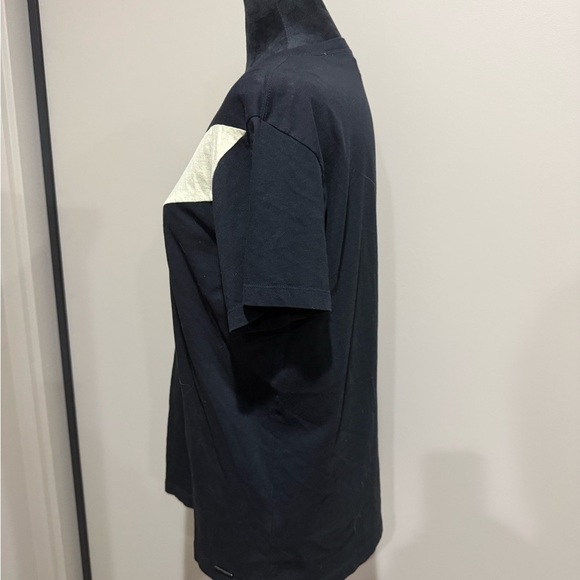 Diesel Black and Cream Chevron Men's T-Shirt - Picture 3 of 6